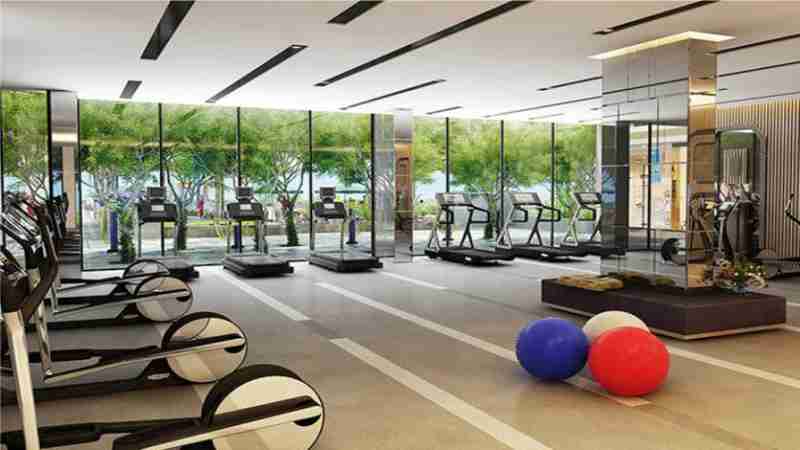 Phòng tập gym dự án Techport