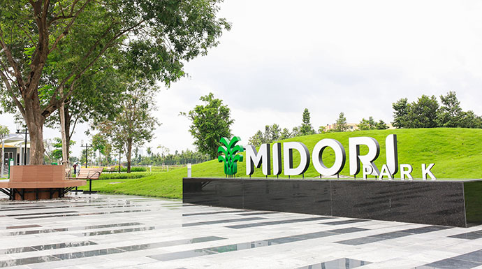 cổng chào midori park