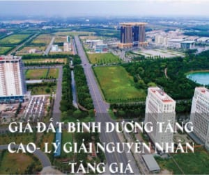 giá đất Bình Dương tăng cao- lý giải nguyên nhân tăng giá